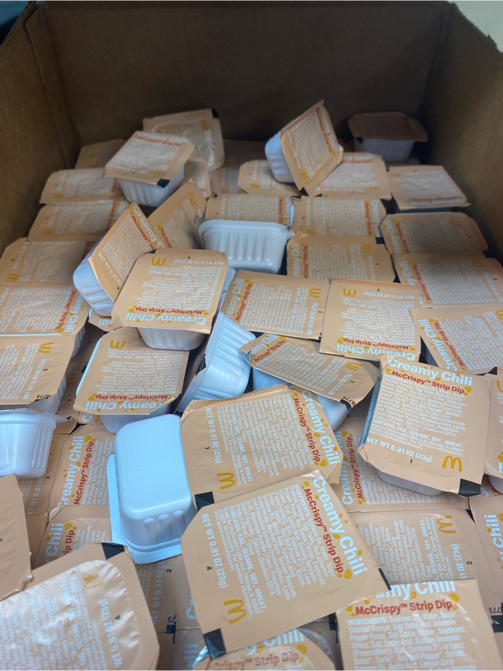 McDonald’s Creamy Chili Dipping Sauce (Lot Of 15)